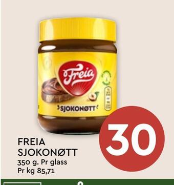 Coop Mega Freia sjokonøtt tilbud