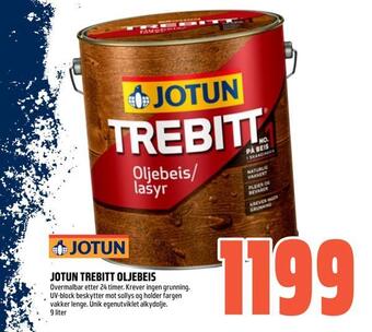 Coop Obs Jotun trebitt oljebeis tilbud