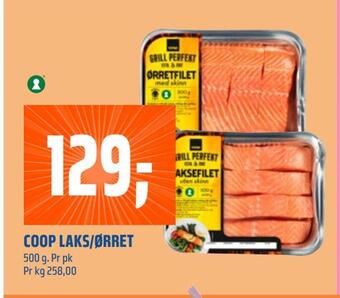 Coop Obs Coop laks/ørret tilbud
