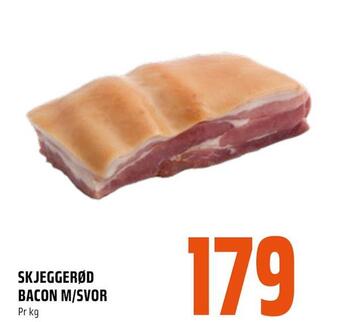 Coop Obs Skjeggerød bacon m/svor tilbud
