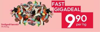 Gigaboks Smågodt løsvekt tilbud