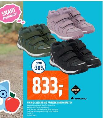 Coop Obs Viking cascade mid fritidsko med goretex tilbud