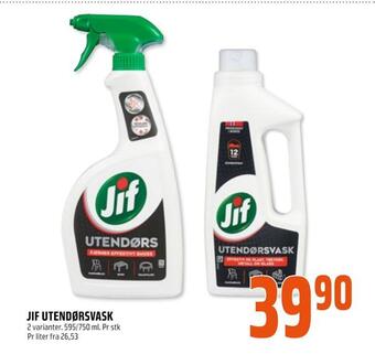 Coop Obs Jif utendørsvask tilbud