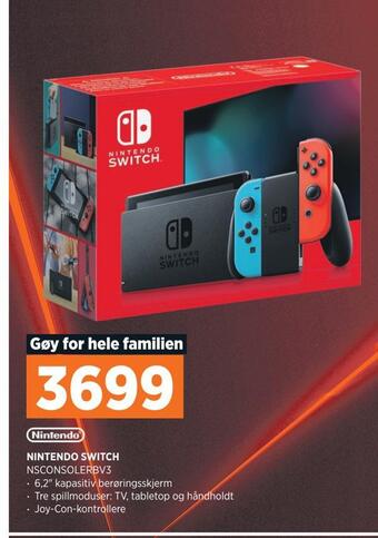 POWER Nintendo switch tilbud