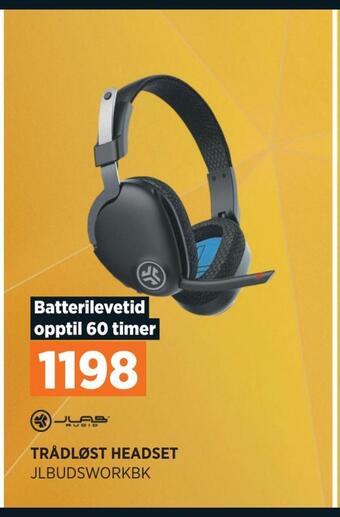 POWER Trådløst headset tilbud