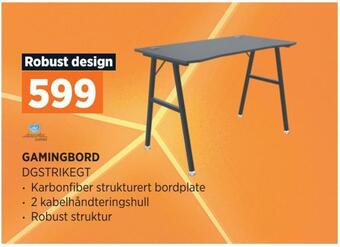 POWER Gamingbord tilbud
