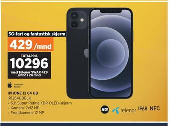 POWER Iphone 12 64 gb tilbud