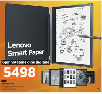 POWER Lenovo smart paper tilbud