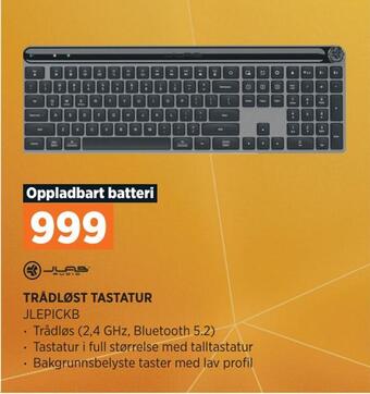 POWER Trådløst tastatur tilbud