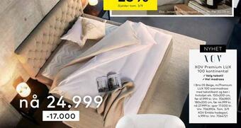 Skeidar Xov premium lux 100 kontinental tilbud
