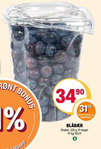 Coop Extra Blåbær tilbud
