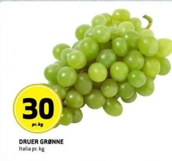 Bunnpris Ukjent druer tilbud