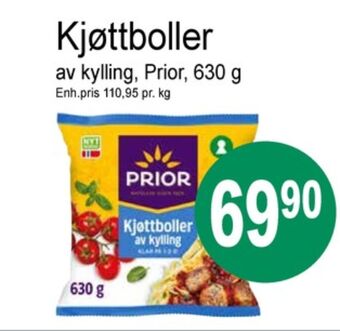 Joker Prior kjøttboller tilbud