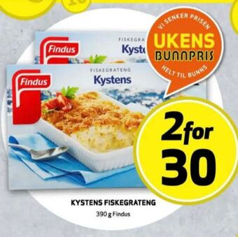 Bunnpris Findus ferdigretter tilbud