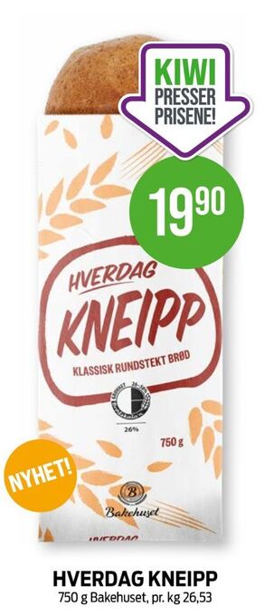 Kiwi Bakehuset brød tilbud