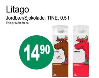Litago jordbærmelk