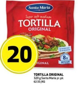 Bunnpris Santa maria tortilla tilbud