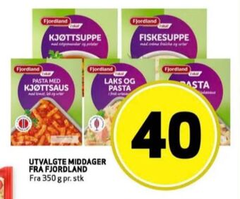 Bunnpris Fjordland ferdigretter tilbud