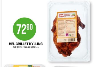 Kiwi First price kylling tilbud
