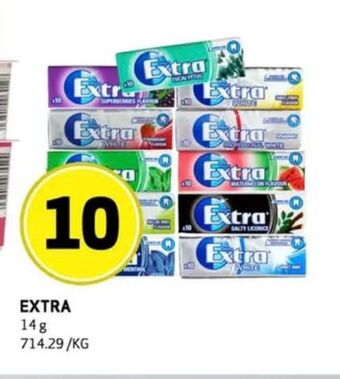 Bunnpris Extra tyggegummi tilbud