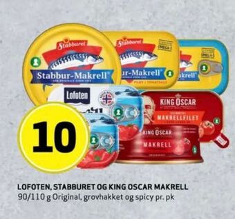 Bunnpris Stabburet makrell tilbud