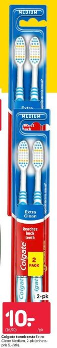 Rusta Colgate tannbørste tilbud