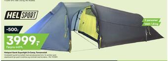 XXL Sport Helsport sarek superlight 2+camp, tomannstelt tilbud