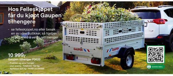 Gaupen Henger Tilbud