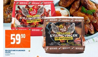 Coop Obs DEN STOLTE HANE KYLLINGVINGER NYT LOLLIPOP tilbud