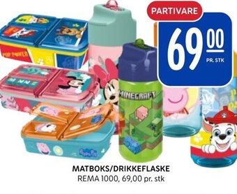 Rema 1000 MATBOKS/DRIKKEFLASKE tilbud