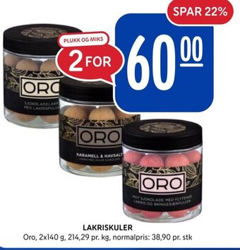 Rema 1000 LAKRISKULER tilbud