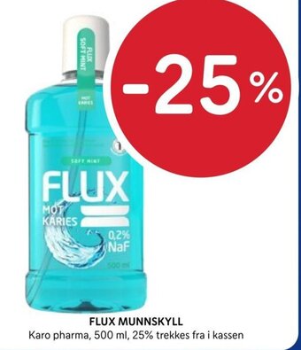 Rema 1000 FLUX MUNNSKYLL tilbud