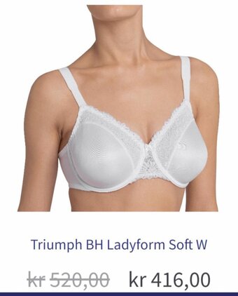 Bogerud Triumph BH Ladyform Soft W tilbud