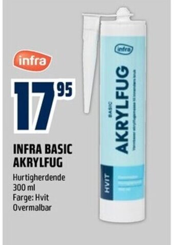 Coop Obs INFRA BASIC AKRYLFUG tilbud