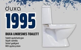 Coop Obs DUXA LINDESNES TOALETT tilbud
