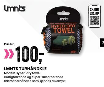 Sport Outlet Lmnts turhåndkle tilbud