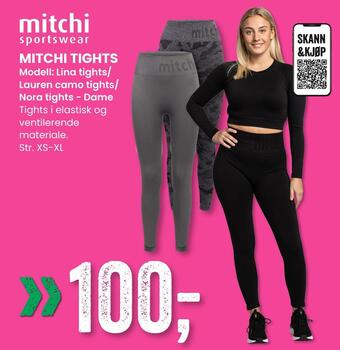 Sport Outlet Mitchi tights tilbud