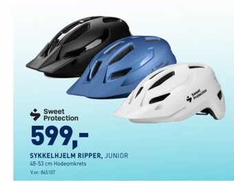 Intersport SYKKELHJELM RIPPER, JUNIOR tilbud