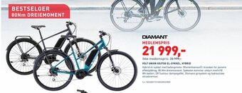 DIAMANT VOLT UNION GO/FSD EL-SYKKEL, HYBRID