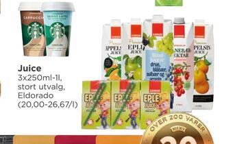Meny Juice tilbud