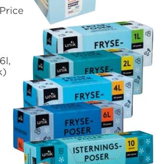 Meny Fryseposer tilbud