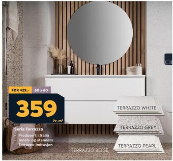 Megaflis Serie terrazzo tilbud