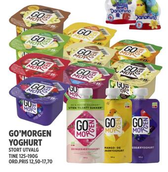 Jacobs Go'morgen yoghurt tilbud