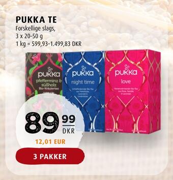 Scandinavian Park Pukka te tilbud