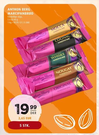 Scandinavian Park Anthon berg marcipanbrød tilbud