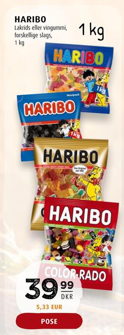 Scandinavian Park Haribo tilbud