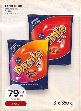 Scandinavian Park Fazer dumle tilbud