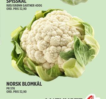 Jacobs Norsk blomkål tilbud