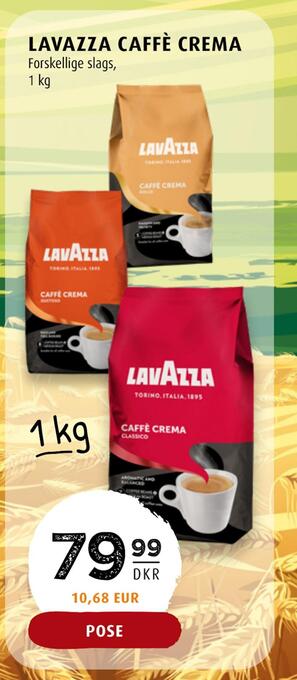 Scandinavian Park Lavazza caffè crema tilbud