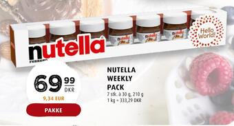 Scandinavian Park Nutella weekly pack tilbud